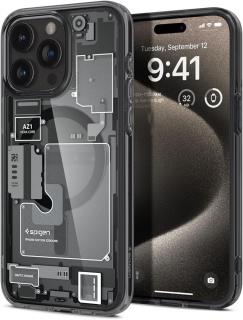 Ochranný kryt na iPhone 15 Pro - Spigen, Ultra Hybrid Mag Zero One Black