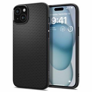 Ochranný kryt na iPhone 15 - Spigen, Liquid Air Black