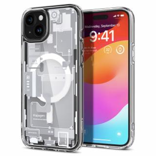 Ochranný kryt na iPhone 15 - Spigen, Ultra Hybrid Mag Zero One White