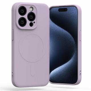 Ochranný kryt na iPhone 7 / 8 / SE (2020/2022) - Mercury, SemiSilicon MagSafe Purple