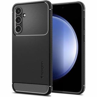 Ochranný kryt na Samsung GALAXY S23 FE - Spigen, Rugged Armor Black