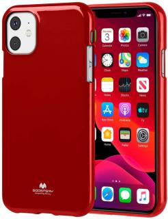 Ochranný kryt pro iPhone 11 - Mercury, Jelly Red
