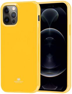 Ochranný kryt pro iPhone 12 / 12 Pro - Mercury, Jelly Yellow