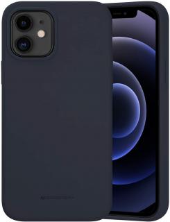 Ochranný kryt pro iPhone 12 / 12 Pro - Mercury, Silicone Navy