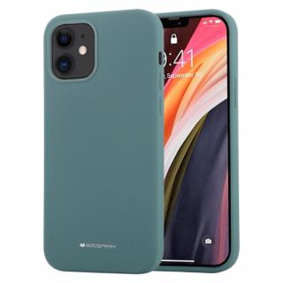 Ochranný kryt pro iPhone 12 mini - Mercury, Silicone Green