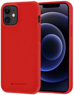 Ochranný kryt pro iPhone 12 mini - Mercury, Soft Feeling Red