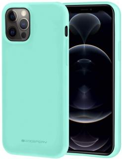 Ochranný kryt pro iPhone 12 Pro MAX - Mercury, Soft Feeling Mint