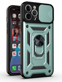 Ochranný kryt pro iPhone 13 - Mercury, Camera Slide Lime