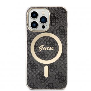 Ochranný kryt pro iPhone 13 Pro - Guess, 4G IML MagSafe Black