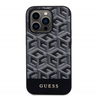 Ochranný kryt pro iPhone 13 Pro MAX - Guess, G Cube MagSafe Black