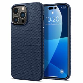 Ochranný kryt pro iPhone 14 Pro - Spigen, Liquid Air Navy Blue