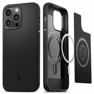 Ochranný kryt pro iPhone 14 Pro - Spigen, Mag Armor Matte Black