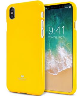 Ochranný kryt pro iPhone XS / X - Mercury, Jelly Case Yellow