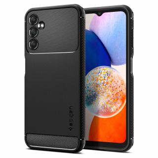 Ochranný kryt pro Samsung Galaxy A14 5G - Spigen, Rugged Armor Black