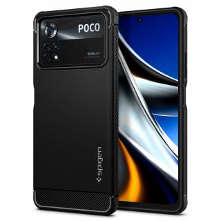 Ochranný kryt pro Xiaomi Poco X4 Pro 5G - Spigen, Rugged Armor Black