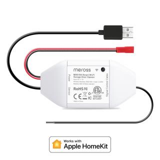 Otvírač garážových vrat - Meross, Smart Garage Door Opener WiFi with Apple HomeKit