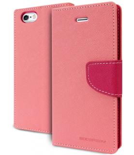 Pouzdro / kryt pro Apple iPhone 6 / 6S - Mercury, Fancy Diary Pink/Hotpink