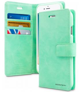 Pouzdro / kryt pro iPhone 7 Plus / 8 Plus - Mercury, Bluemoon Diary Mint