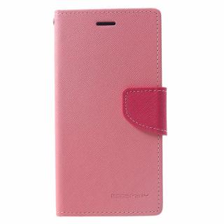 Pouzdro / kryt pro iPhone XR - Mercury, Fancy Diary Pink/HotPink