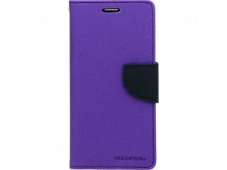 Pouzdro / kryt pro iPhone XR - Mercury, Fancy Diary Purple/Navy