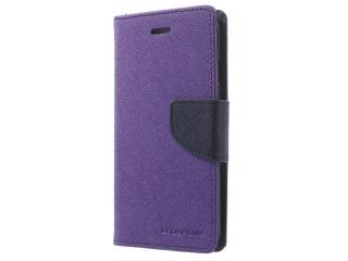 Pouzdro / kryt pro iPhone XS MAX - Mercury, Fancy Diary Purple/Navy