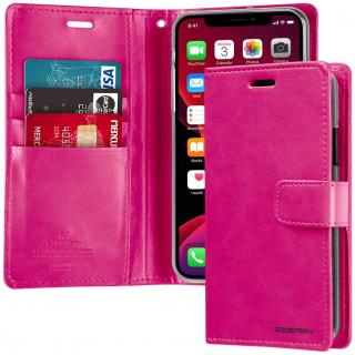 Pouzdro na iPhone 11 Pro - Mercury, Bluemoon Diary HOTPINK