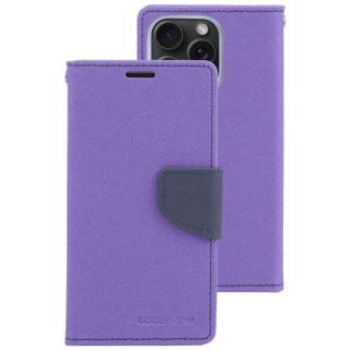 Pouzdro na iPhone 15 Pro MAX - Mercury, Fancy Diary Purple/Navy