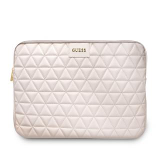 Pouzdro na notebook 13  - Guess, Quilted Sleeve Pink