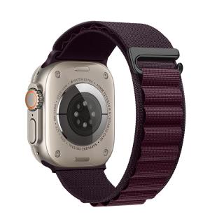 Řemínek pro Apple Watch 38mm / 40mm / 41mm - Hoco, WA20 Climbing Purple Cherry