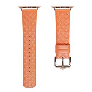 Řemínek pro Apple Watch 42mm / 44mm / 45mm / 49mm - DuxDucis, England Orange