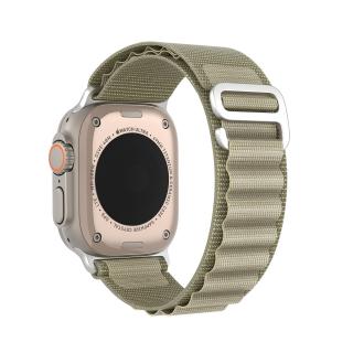 Řemínek pro Apple Watch 42mm / 44mm / 45mm / 49mm - DuxDucis, GS Olive