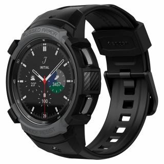 Řemínek s krytem pro Samsung Galaxy Watch CLASSIC 46mm - Spigen, Rugged Armor Pro Charcoal Gray