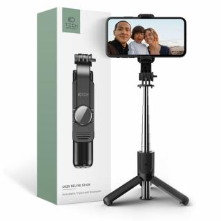Selfie tyč s Bluetooth ovladačem a stojánkem - Tech-Protect, L02S Selfie Stick Tripod