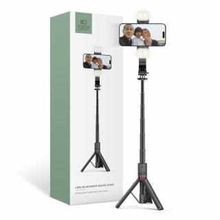 Selfie tyč s Bluetooth ovladačem a stojánkem - Tech-Protect, L05S Selfie Stick Tripod