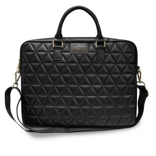 Taška na notebook 15-16  - Guess, Quilted Bag Black