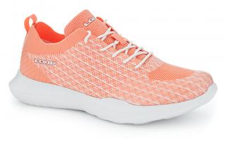 AISA dámská vycházková obuv oranžová | bílá 36