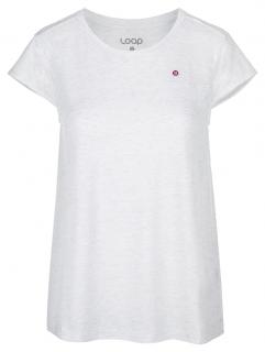 BRADLA dámské triko bílá žíhaná | šedá L