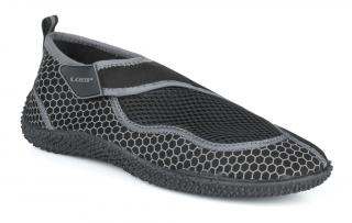 COSMA unisex boty do vody černá | šedá 36