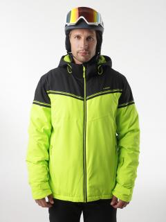 FLOID pánská lyžařská bunda zelená | černá S