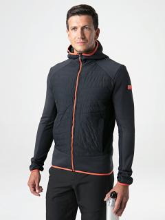 GAIL pánský sportovní svetr šedá | oranžová L