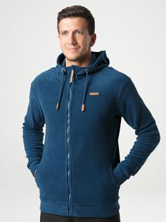 GEENER pánský sportovní svetr modrá žíhaná S