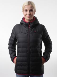 IRIKA dámská zimní bunda do města černá | červená XL