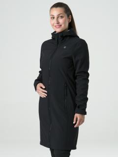 LECANKA dámský softshell kabát černá | šedá S