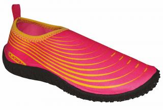 LINEA dámské boty do vody růžová | žlutá 33
