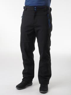 LYKKE pánské softshell kalhoty černá | modrá S