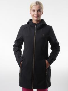 LYWIENA dámský softshell kabát černá | šedá XL