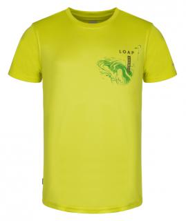 MALTY pánské triko žlutá | zelená M
