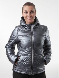 OKMA dámská lyžařská bunda šedá | černá L
