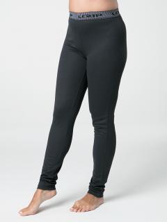 PERLA dámské termo kalhoty šedá žíhaná | černá L