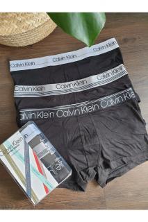 Calvin Klein boxerky 3-Pack - Černé Limitovaná Edice XL, Černá